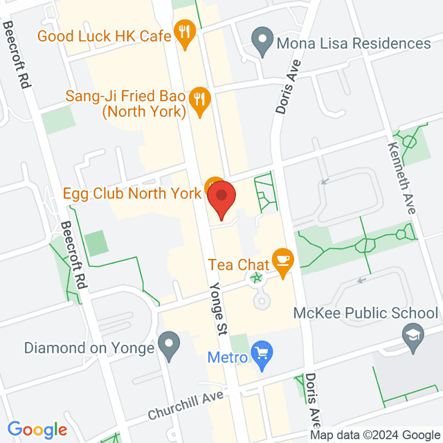 Location for North RMT Clinic Willowdale @ Finch