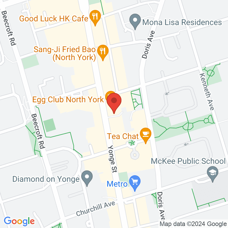 Location image for Finch & Yonge @ North RMT Clinic Willowdale